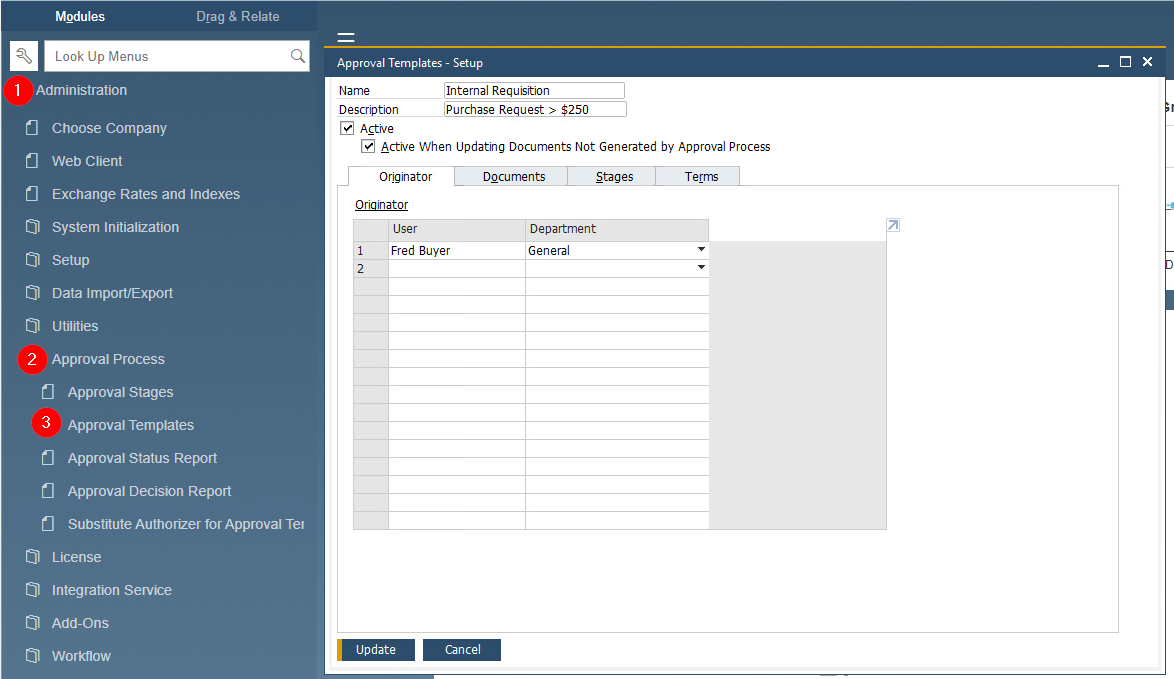 Approval Procedures in SAP Business One | aclaros